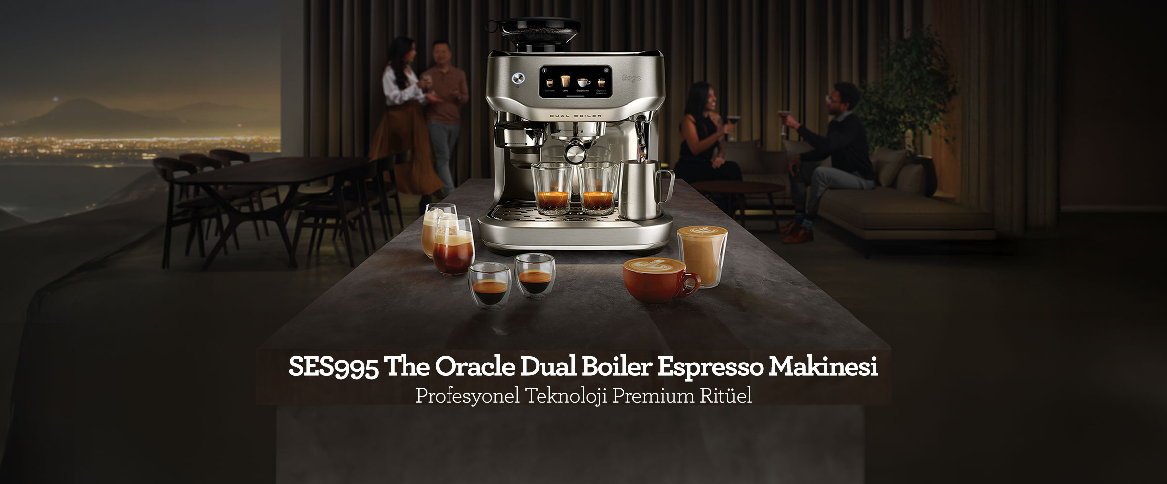 Sage SES995 The Oracle™ Dual Boiler Espresso Makinesi