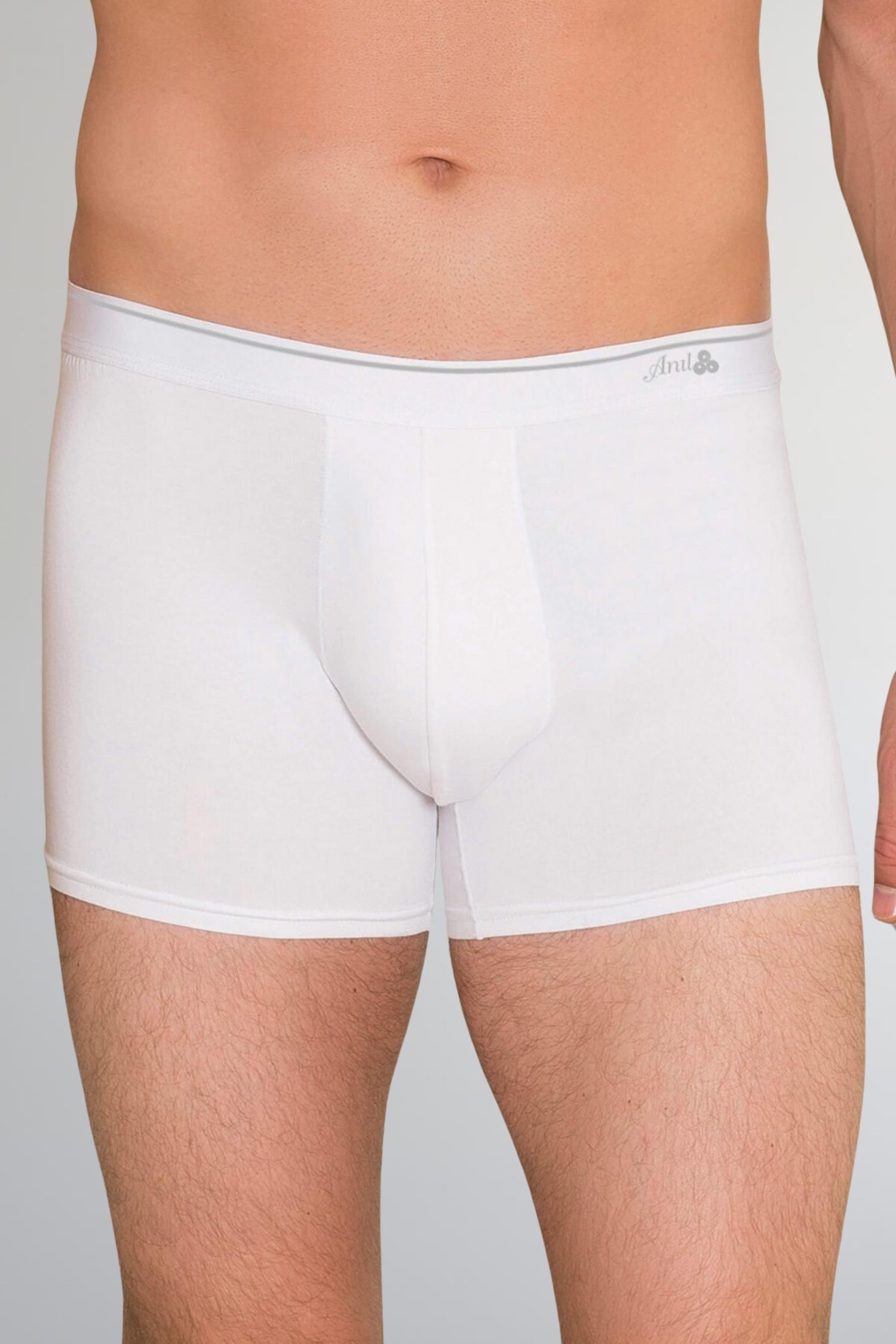 Erkek Pamuklu Geniş Bel Lastikli Klasik Boxer