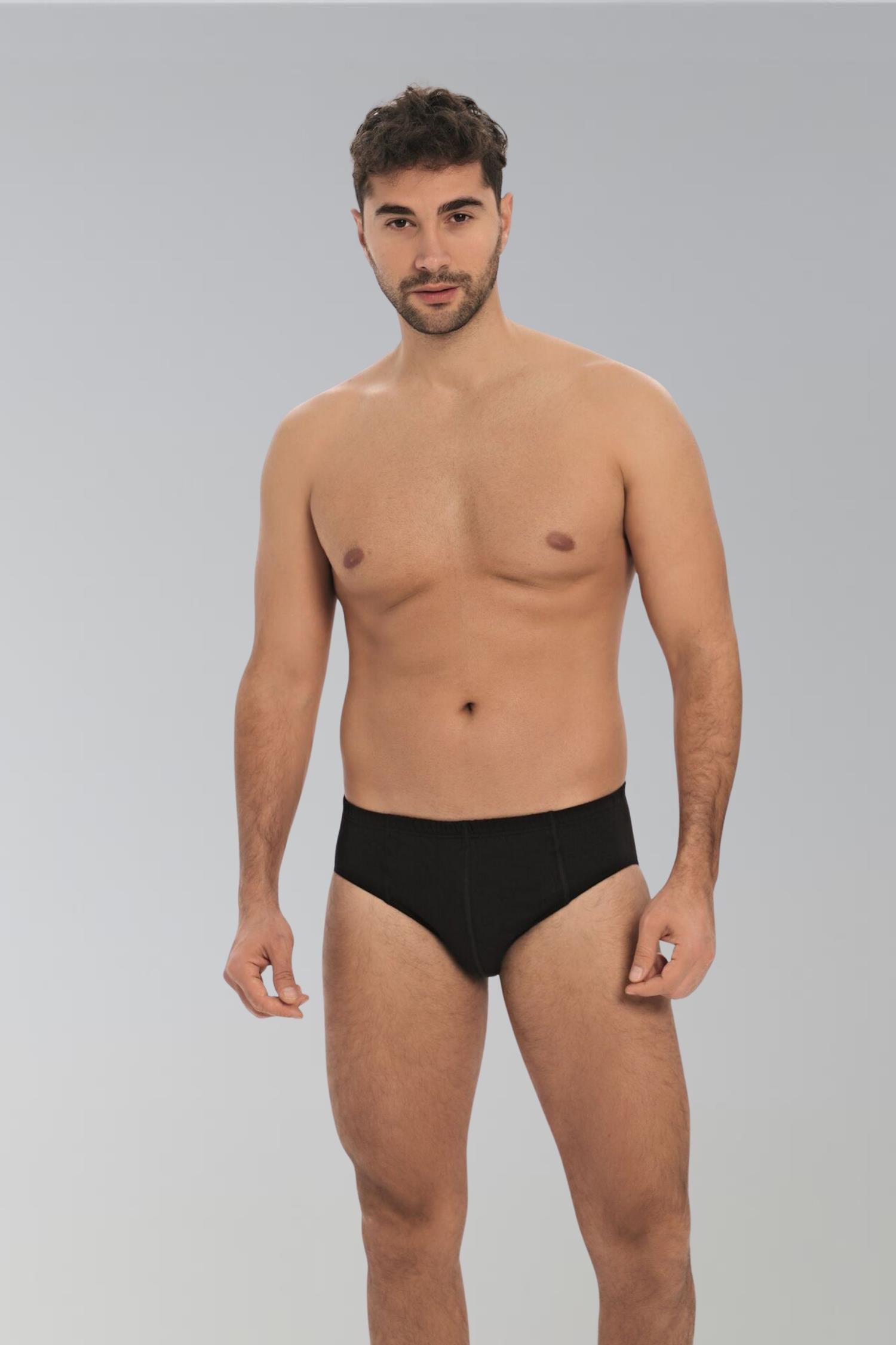 Erkek Pamuklu Klasik Slip