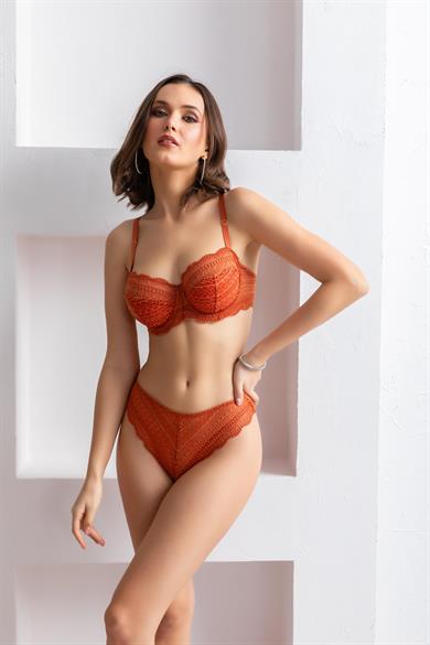 Sütyen Külot Takım Kiremit (Mgp31801)