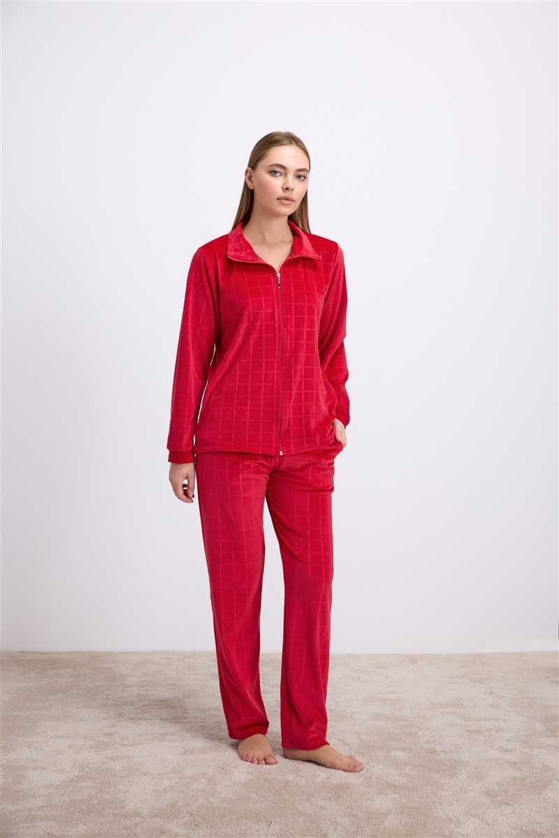 Kadın Uzun Kol Sweatshirt ve Pantolon Takım ( 11565 )