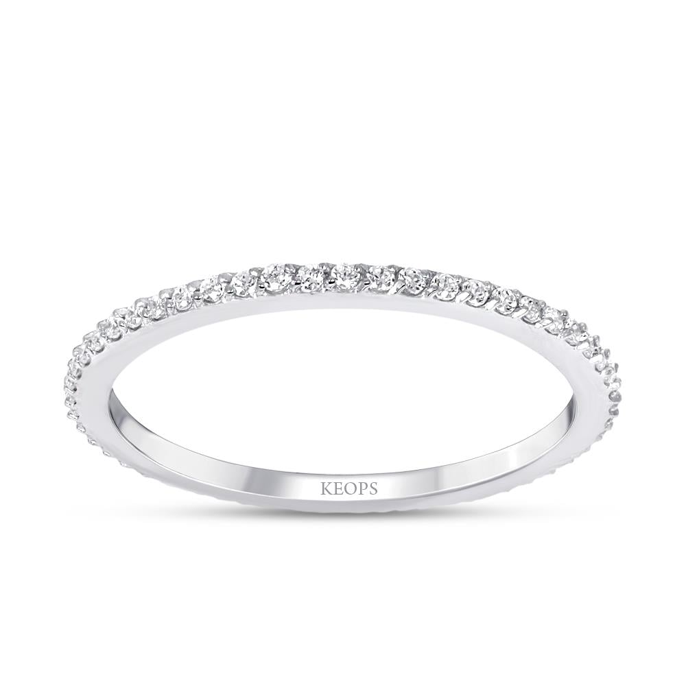 0.26 Karat Pırlanta Tamtur Yüzük  - IDL Sertifikalı