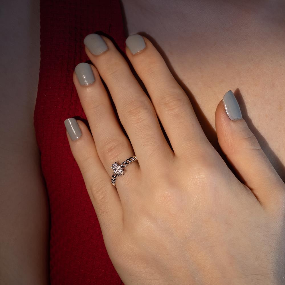 0.12 Karat Fantezi Pırlanta Yüzük