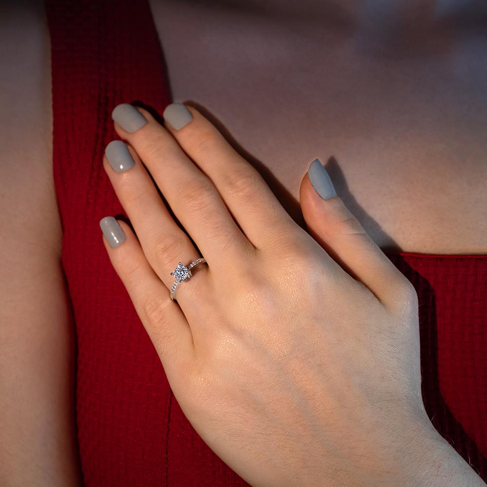 0.18 Karat Pırlanta Fantezi Yüzük