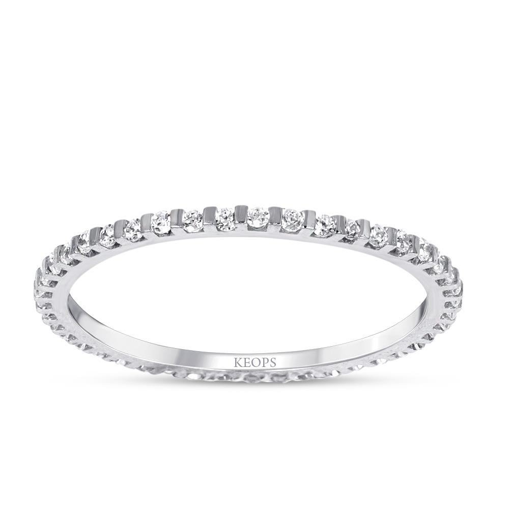 0.21 Karat Pırlanta Tamtur Yüzük  - IDL Sertifikalı