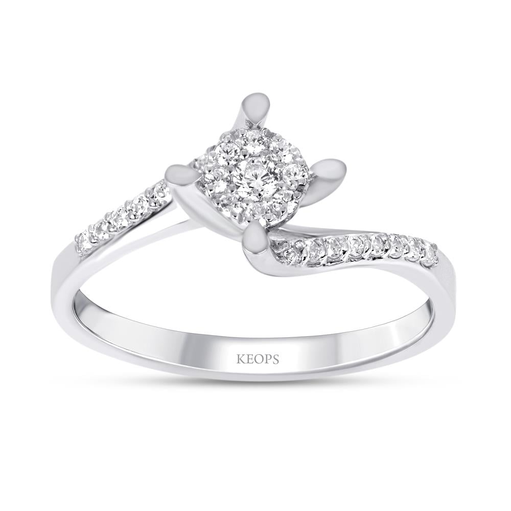 0.22 Karat Pırlanta Fantezi Yüzük