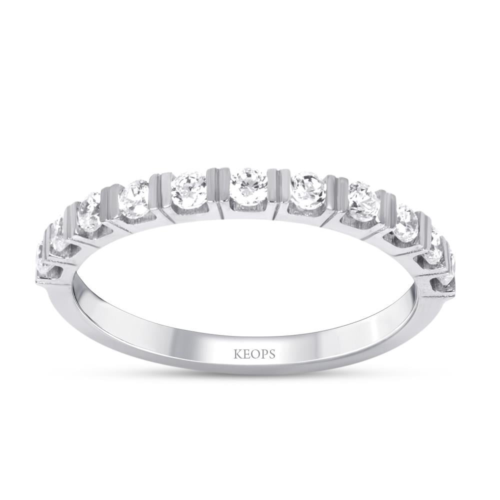 0.38 Karat Pırlanta Yarımtur Yüzük 