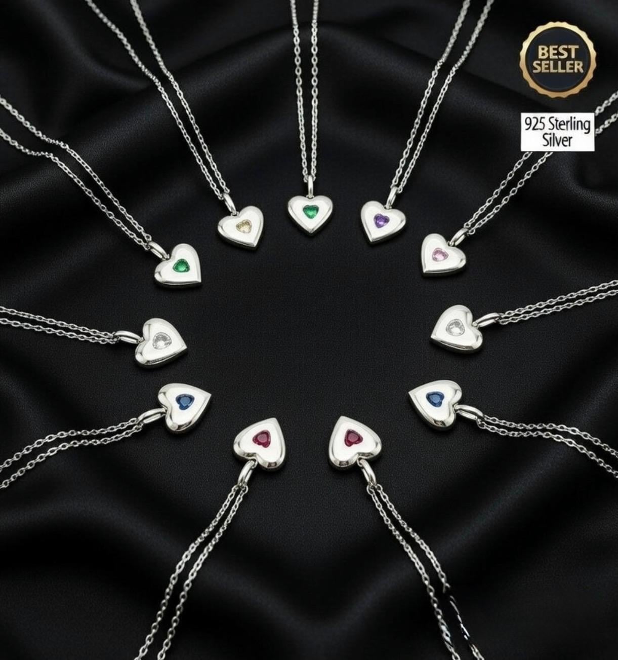 Alexandrite Taşlı Haziran  Ayı Doğum Kolyesi - 900906