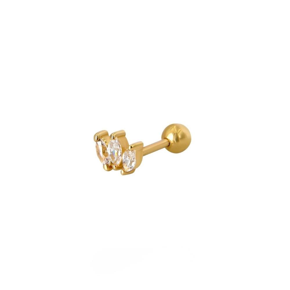 Markiz Pırlanta Tragus Küpe