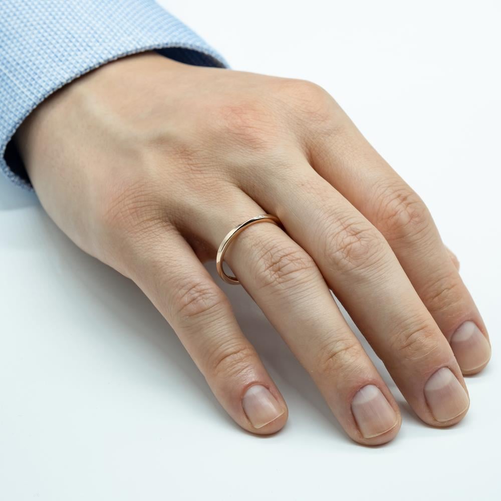 Sarmal Vintage Altın Alyans Modeli Erkek