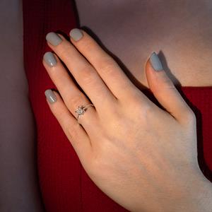 0.08 Karat Pırlanta Fantezi  Yüzük