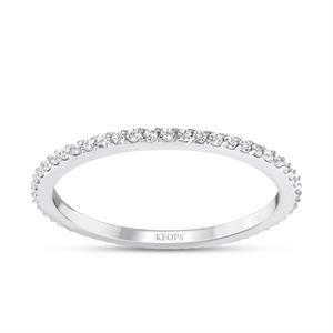 0.26 Karat Pırlanta Tamtur Yüzük  - IDL Sertifikalı