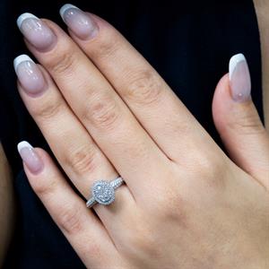 0.70 Karat Vintage Oval Yüzük