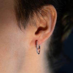 0.30 Karat  Pırlanta Halka Küpe