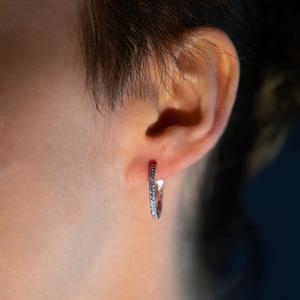 0.45 Karat  Pırlanta Halka Küpe