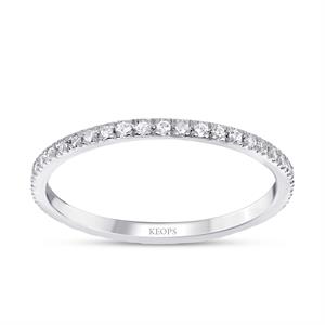 0.22 Karat Pırlanta Tamtur Yüzük - IDL Sertifikalı