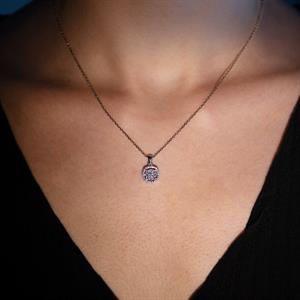 0.38 Karat Pırlanta Fantezi  Kolye