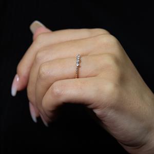 0.10 Karat Baget Trend Yüzük