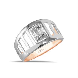 0.20 Karat Star Path Baget Kalın Kollu - IDL Sertifikalı