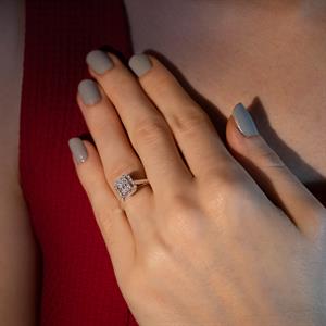 0.42 Karat Baget Pırlanta Yüzük - IDL Sertifikalı