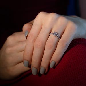 0.17 Karat Fantezi Pırlanta Yüzük