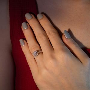 0.29 Karat Baget Pırlanta Yüzük - IDL Sertifiklaı