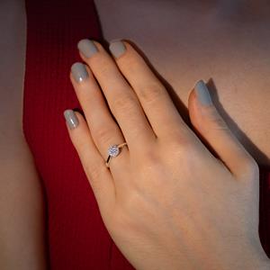 0.23 Karat Pırlanta Coronet  Fantezi Yüzük