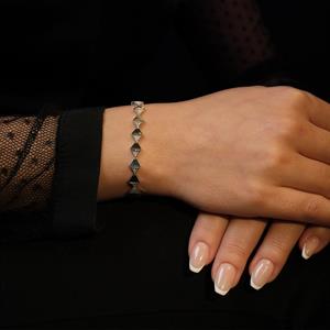 0.60 Karat Pırlanta Taşlı Sevgi Yolu Bileklik