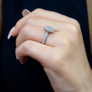 0.70 Karat Vintage Oval Yüzük