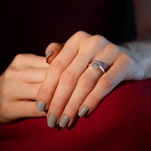 0.19 Karat Baget Pırlanta Yüzük - IDL Sertifikalı