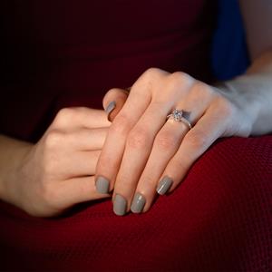 0.18 Karat Pırlanta Fantezi Yüzük