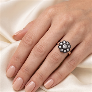 0.29 Karat Elmas Antika Vintage Yüzük - 220000102