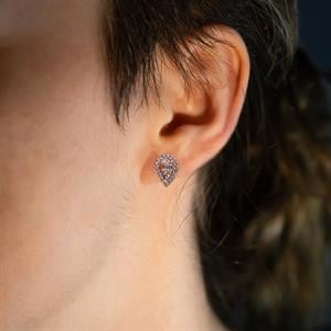 0.36 Karat Pırlanta Fantezi Küpe