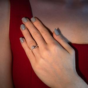 0.22 Karat Pırlanta Fantezi Yüzük