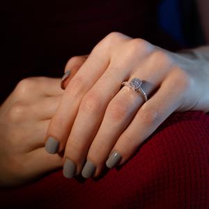 0.35 Karat Baget Pırlanta Yüzük - IDL Sertifikalı