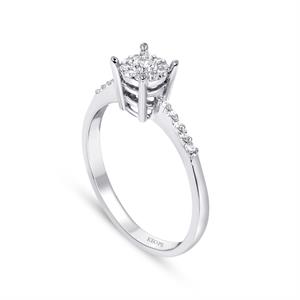 0.18 Karat Pırlanta Fantezi Yüzük