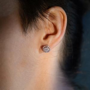 0.55 Karat Pırlanta Fantezi  Küpe