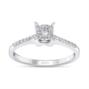 0.15 Karat Pırlanta Fantezi Yüzük