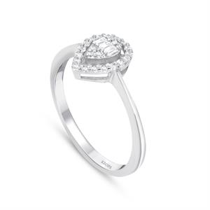 0.18 Karat Pırlanta Fantezi Yüzük