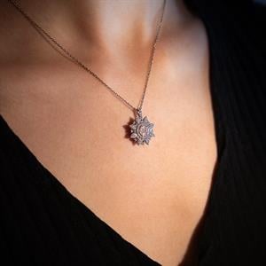 0.75 Karat Pırlanta Fantezi Kolye