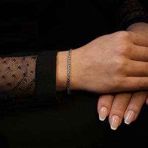 0.25 Karat Pırlanta Su Yolu Bileklik