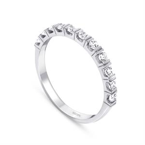 0.38 Karat Pırlanta Yarımtur Yüzük 