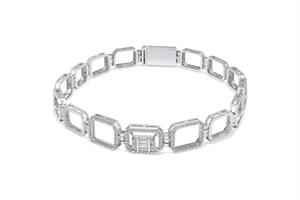 0.60 Karat Baget Pırlanta Bileklik