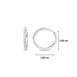 0.27 Karat  Pırlanta Halka Küpe