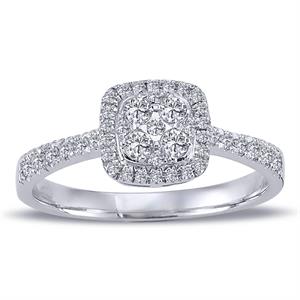 0.30 Karat Pırlanta Fantezi Night Light Yüzük 