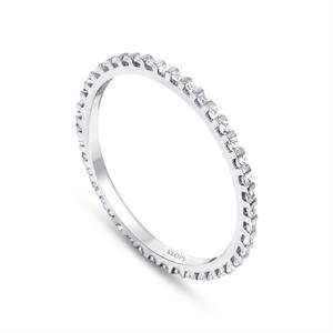 0.21 Karat Pırlanta Tamtur Yüzük  - IDL Sertifikalı