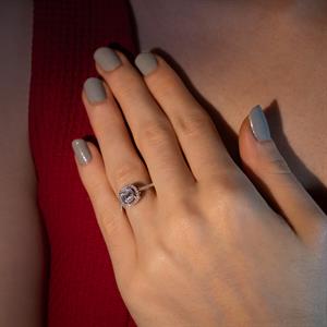 0.37 Karat Baget Pırlanta Yüzük - IDL Sertifikalı