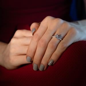 0.22 Karat Pırlanta Fantezi Yüzük