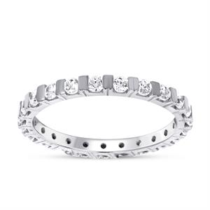 0.70 Karat Pırlanta Tamtur Yüzük - IDL Sertifikalı