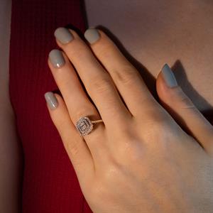 0.30 Karat Baget Pırlanta Yüzük - IDL Sertifikalı